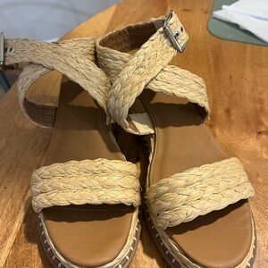 Universal Thread Tan Braided Espadrilles